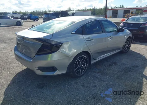 2016 Honda Civic Lx из США, поврежденный, VIN 19XFC2F52GE073713